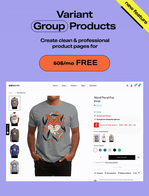 Demati - Multipurpose Shopify Theme OS 2.0