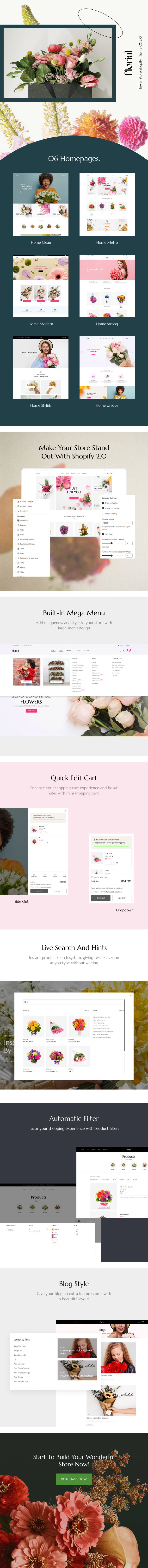 Florial – Flower Store Shopify Theme OS 2.0