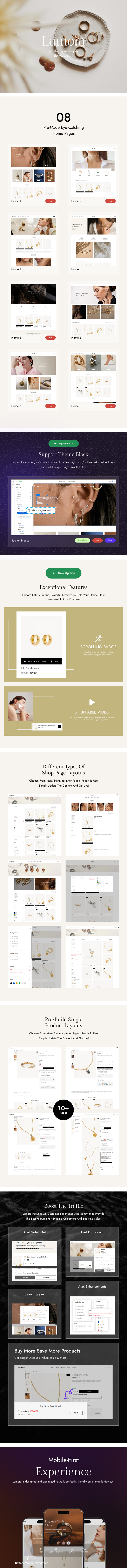 Lamora – Jewelry Shopify Theme OS 3.0 (Theme Block)