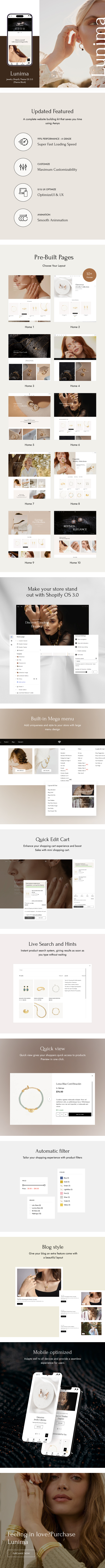 Lunima – Jewelry Shopify Theme OS 3.0 (Theme Block)
