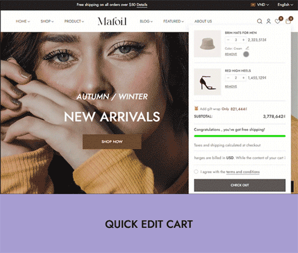Mafoil - Multipurpose Shopify Theme OS 3.0 (Theme Block)