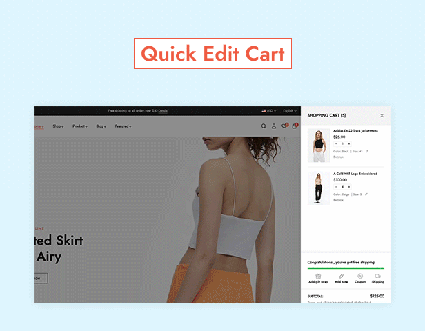 Yodie Multipurpose Shopify Free Theme Demo Animation 6