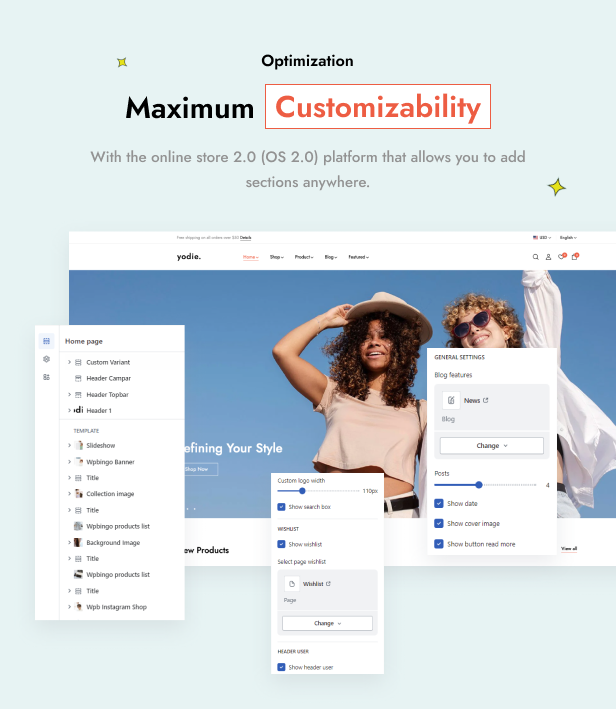 Yodie Multipurpose Shopify Free Theme Preview 6