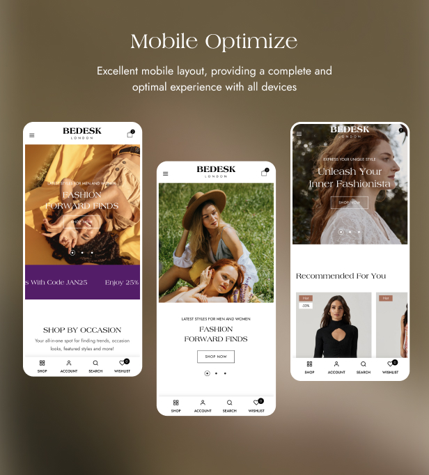 Bedesk – Fashion Store WooCommerce WordPress Theme
