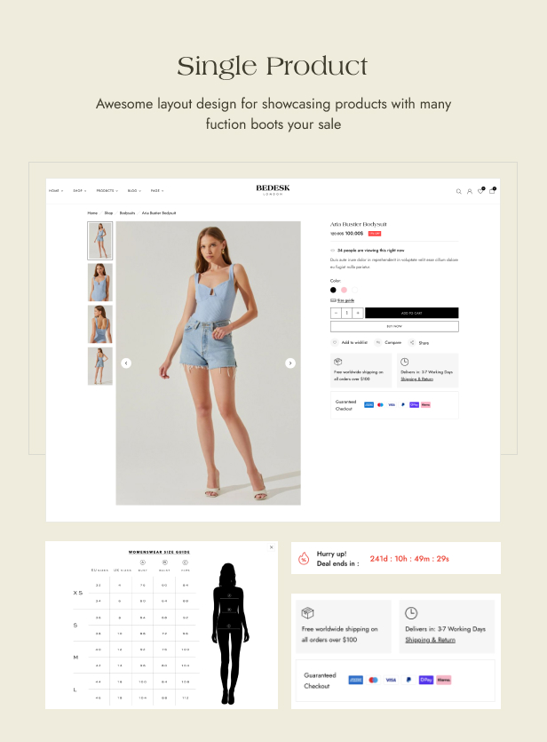 Bedesk – Fashion Store WooCommerce WordPress Theme