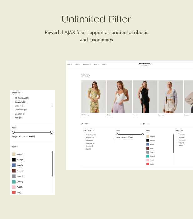 Bedesk – Fashion Store WooCommerce WordPress Theme