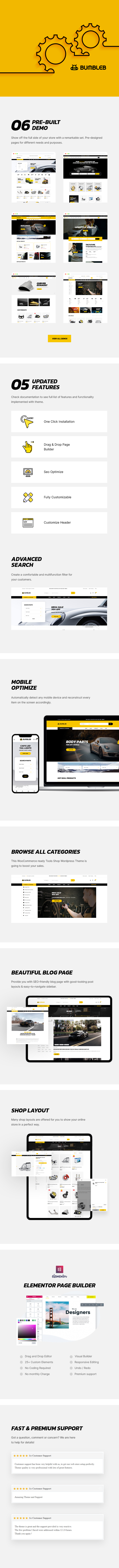 Bumbleb – Auto Parts WooCommerce WordPress Theme