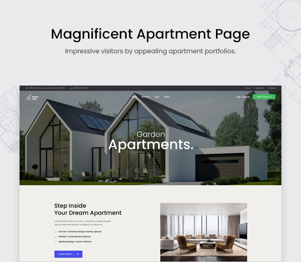 Homeunik – Single Property & Apartment Complex WordPress Theme