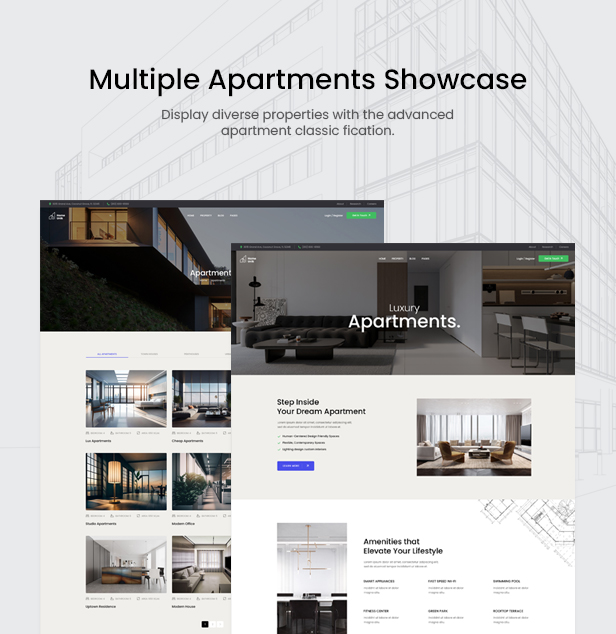 Homeunik – Single Property & Apartment Complex WordPress Theme