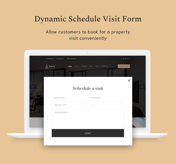 Hourty – Real Estate Classify WordPress Theme