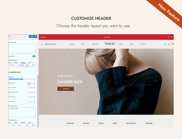 Mafoil – Fashion Store WooCommerce WordPress Theme
