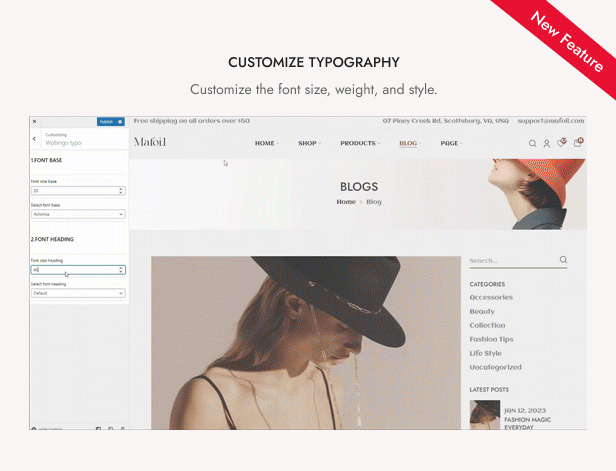 Mafoil – Fashion Store WooCommerce WordPress Theme