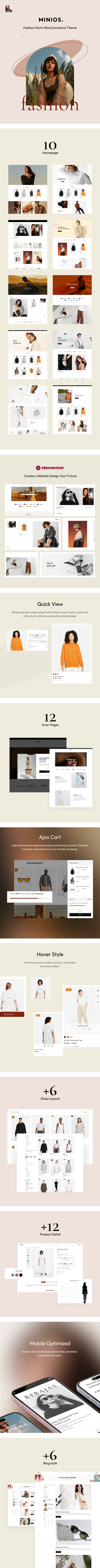 Minios – Fashion Store WooCommerce WordPress Theme
