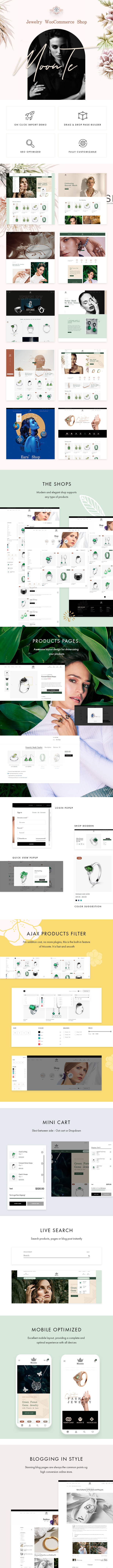 Moonte – Jewelry Store WooCommerce WordPress Theme