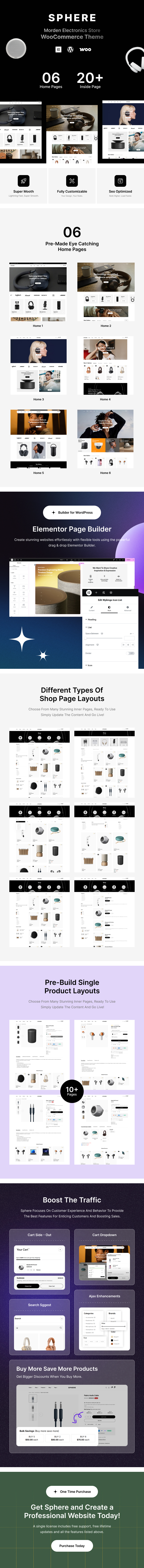 Sphere – Electronics Store WooCommerce Theme