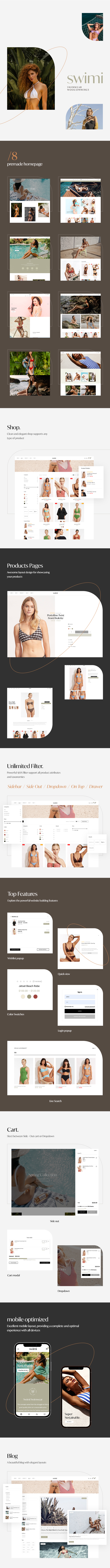 Swimi - Swimwear WooCommerce WordPress Theme